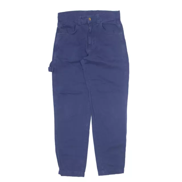 KICKERS Classics pantaloni blu rilassati conico W28 L30