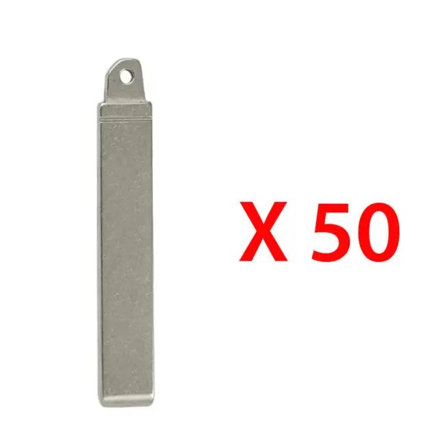 New Uncut Remote Flip Key Blade Insert Replacement for Kia SY5JFRGE04 (50 Pack)