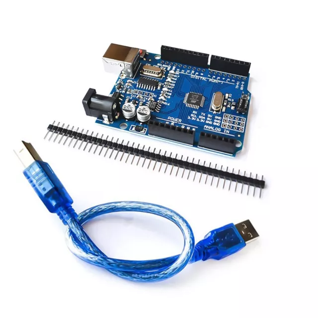 ATMEGA328P Programmable Board Unsoldered Kit with USB Cable For Arduino UNO R3