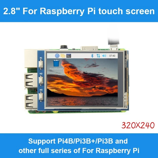 2.8-TFT Display Touchscreen 320 X240 SPI Display LCD Screen Module U3H2