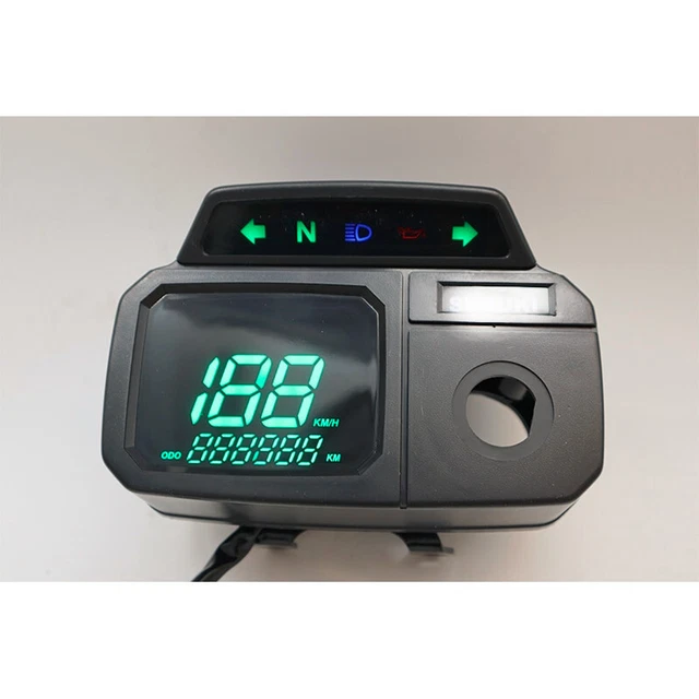 2023 100cc AX 100 Digital Motorcycle Speedometer Meter Gauge Cluster MILLERO 10