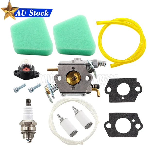 Kit Carburatore Completo Per Motosega Poulan 262 1900 1950 - Sostituisce Walbro WT-891A