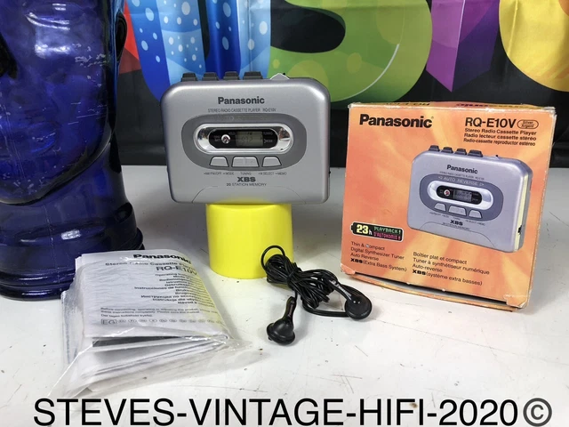 Walkman Panasonic RQ-E10V Stereo Radio Cassette