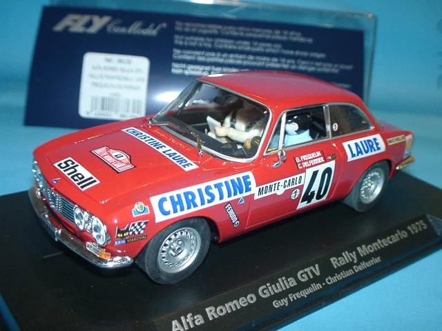 Slot car fly 96095 - E802 Alfa Romeo Giulia Gtv #23 Ed. Special La '06