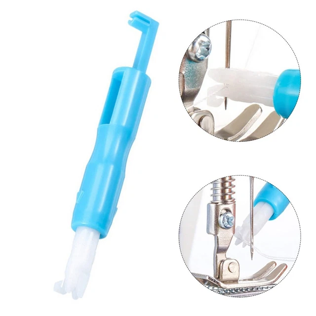 Inserción de hilos sin complicaciones con roscador automático de agujas para máquina de coser
