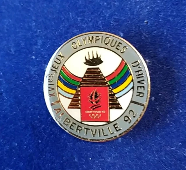 PIN'S PINS PIN Enamel 60 JO ALBERTVILLE 92 OLYMPIQUE 16 ème Jeux D'hiver EUR 2,50 - FR