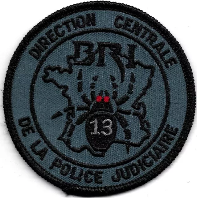 FRANKREICH France BRI Bouches-du-Rhône DCPJ Police Nat. Polizei Abzeichen Patch