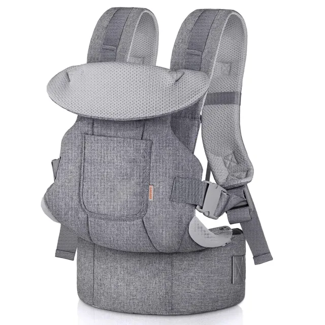 GAGAKU Babytrage Ergonomische Kinder Bauchtrage Rückentrage Tragegurt 15KG