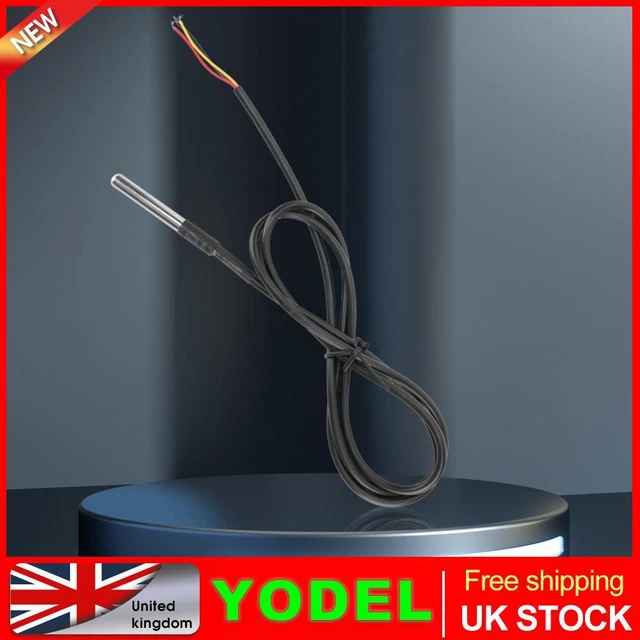 DS18B20 TEMPERATURE PROBE Stainless Steel Temperature Sensor Module ...