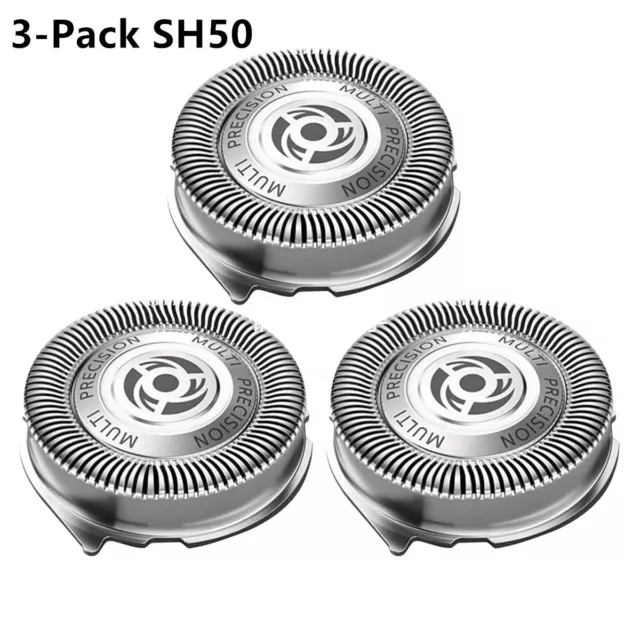 SH50 Replacement Heads for Philips Norelco Shavers Series 5000-Fits HQ8 (3-Pack)