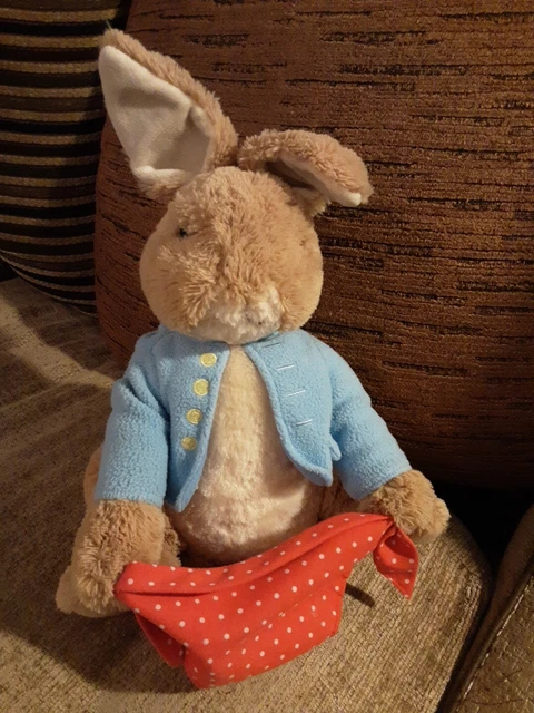 OFFICIAL GUND BEATRIX Potter Peter Rabbit Peek-a-Boo Plush Soft Toy ...