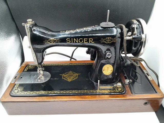 ANCIENNE MACHINE A coudre SINGER portative the singer manufacturing