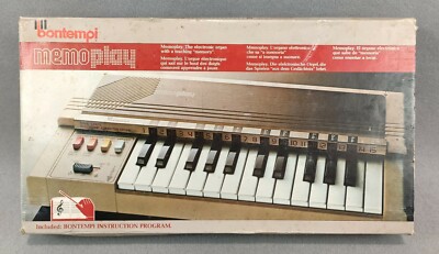Bontempi BONTEMPI ORGANO ELETTRONICO PIANOLA VINTAGE TASTIERA 25 TASTI NON TESTATA 1974 