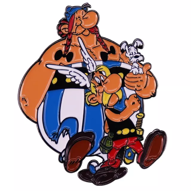 Pin's Métal Emaillé ASTERIX ET OBELIX BD Goscinny Uderzo Badge Collection