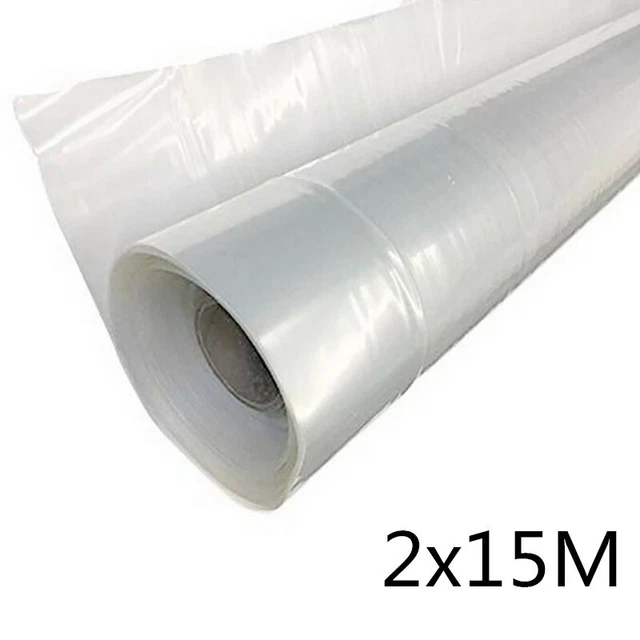 Clear Plastic Greenhouse Clear Film Polytunnel House Cover Plant Protection