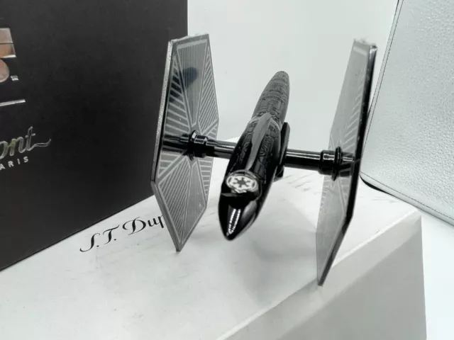 ST Dupont Star Wars Limited Edition Tie Fighter Black Rollerball 252683 $2495 3