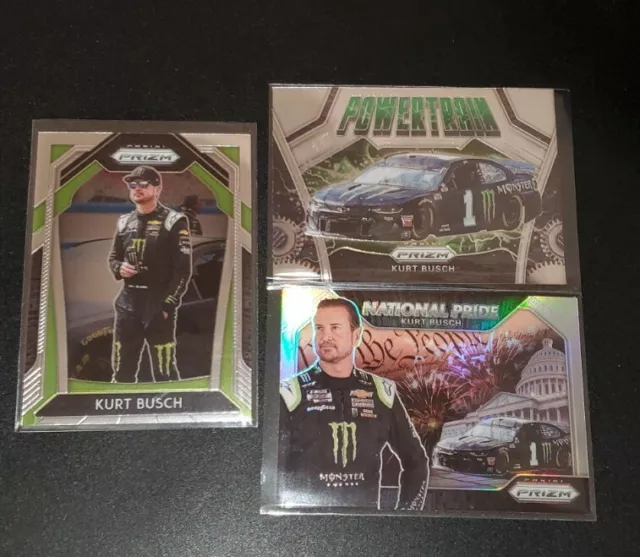 2020 Prizm Racing Refractor National Pride Prizm #NP6 Kurt Busch et #30