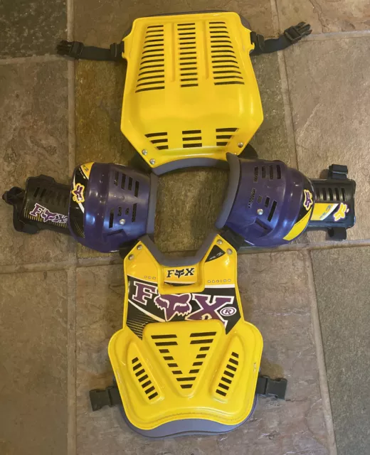 Vintage Fox Roost 2 Youth Chest Protector