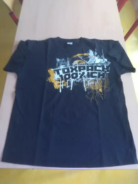 Toxpack Tshirt XL Schwarz Streetcore Berlin Band Merch Oi Punk Hardcore Gebrauc