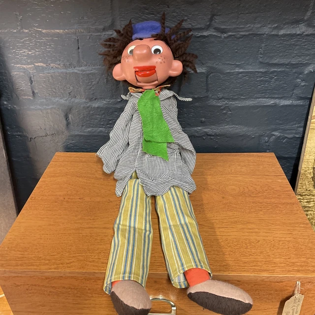 VINTAGE ORIGINAL PELHAM Puppet/ Ventriloquist Rod Puppet 27” B54 89.96