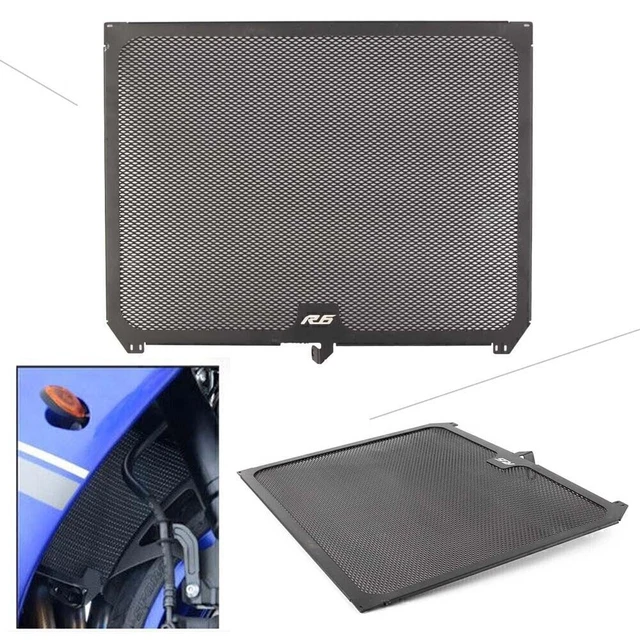 Motorcycle Radiator Grill Mesh Grille Cover For Yamaha YZF R6 2017-2018 Aluminum