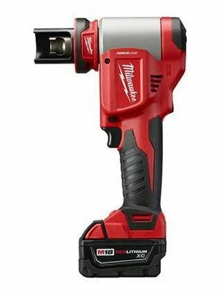 Milwaukee 2676-22 Force Logic M18 10-Ton Knockout Tool Kit - Red
