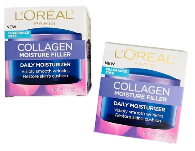 Loreal Paris Collagen Moisture Filler Daily Moisturizer (2 Pack) 1.7oz
