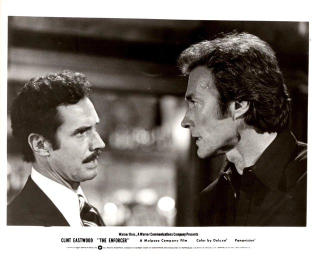 CLINT EASTWOOD THE Enforcer Warner Bros Movie Official 8x10 Press Promo