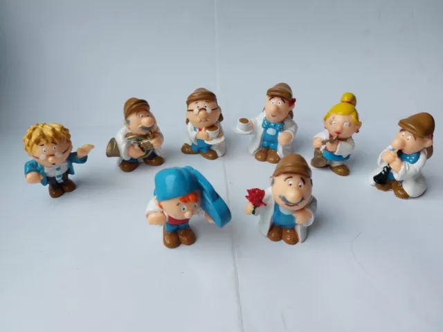 Vintage Tetley Tea Folk Figures Tina etc band players etc - set 2 promotional