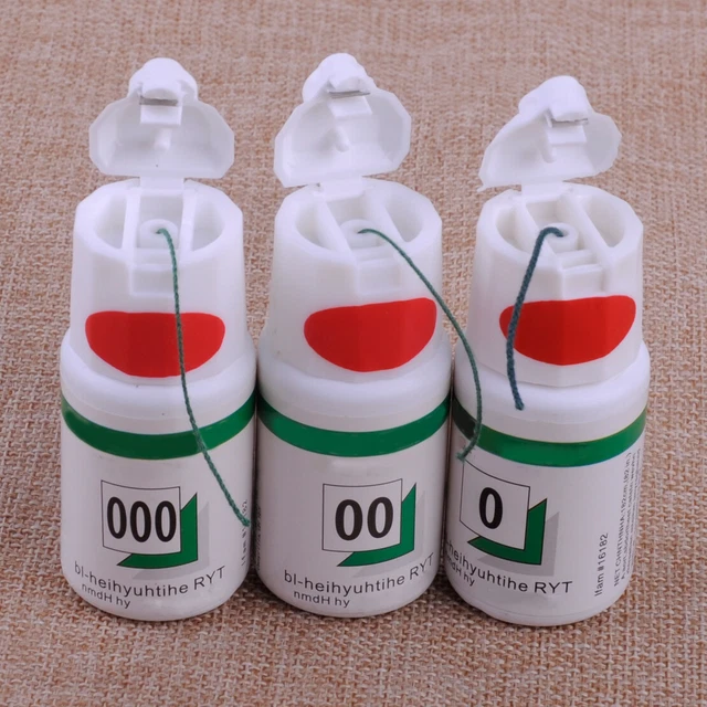 DENTAL GINGIVALE LEINE Schnur Baumwollschnur Gingival Retraction Cord 0