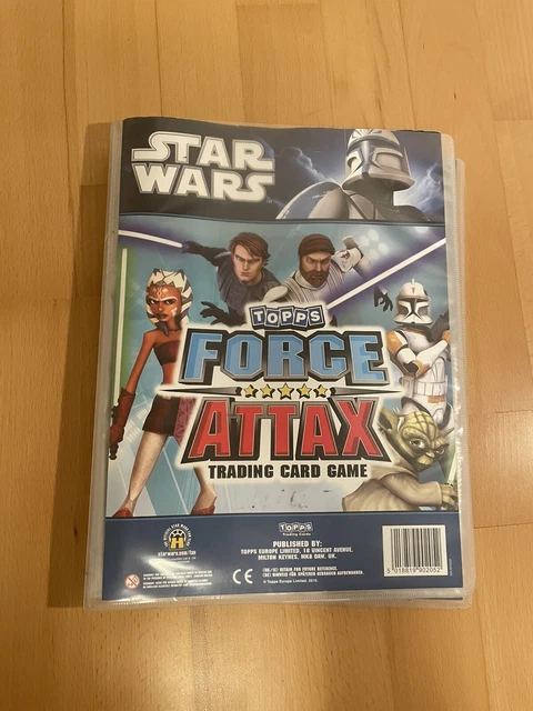 STAR WARS FORCE Attax Serie 1 Sammelmappe+ Viele doppelte EUR 38,00