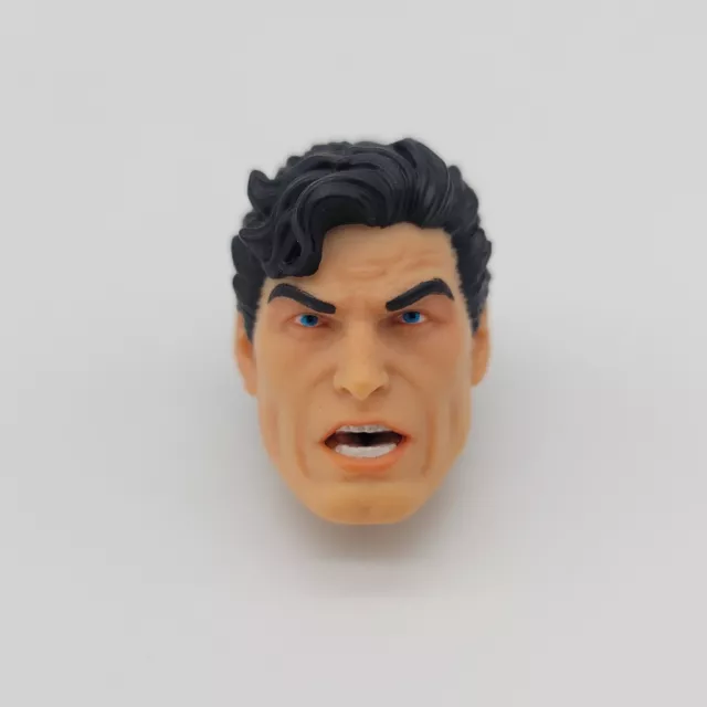 Mezco One:12 Superman Man of Steel Deluxe Confounded Scared Stunned Head Sculpt