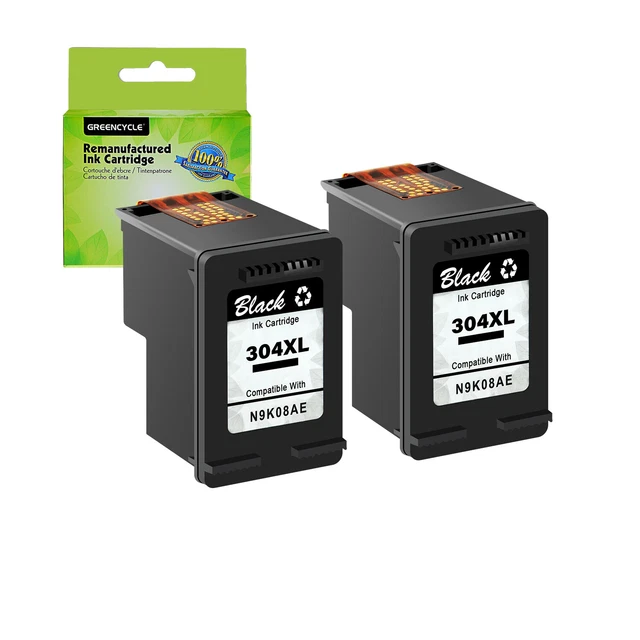 2x Druckerpatronen für HP 304XL DeskJet Ink Advantage 3700 MFP 3735 3750 3762