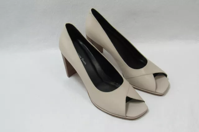 Amanda Smith Shoes Size 10 Natural Open-Toe High Heels Women's Amanda Smith Shoes Size 10 Natural Open-Toe High Heels Women's