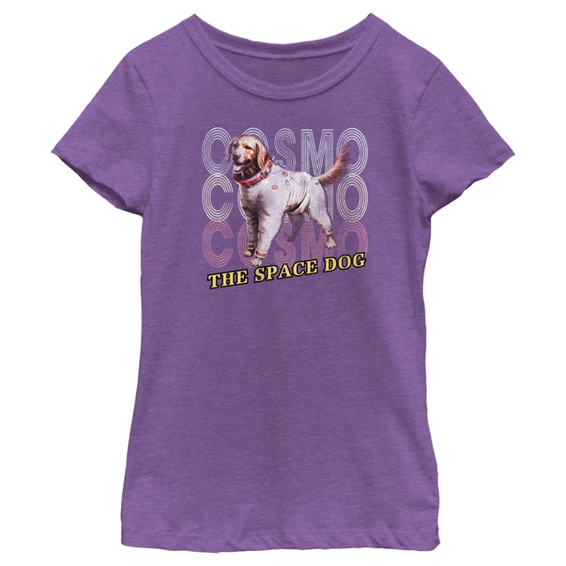 Girl's Guardians of the Galaxy Vol. 3 Cosmo the Space Dog T-Shirt