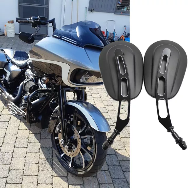 Motorrad Spiegel Rückspiegel Für Harley Davidson Dyna FXDB Wide Super Glide