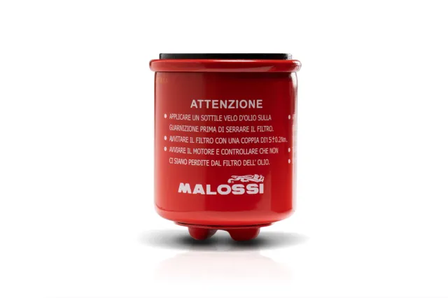Filtre à Huile Malossi Rouge Chilli Oil Filter Piaggio Carnaby 200 4T LC
