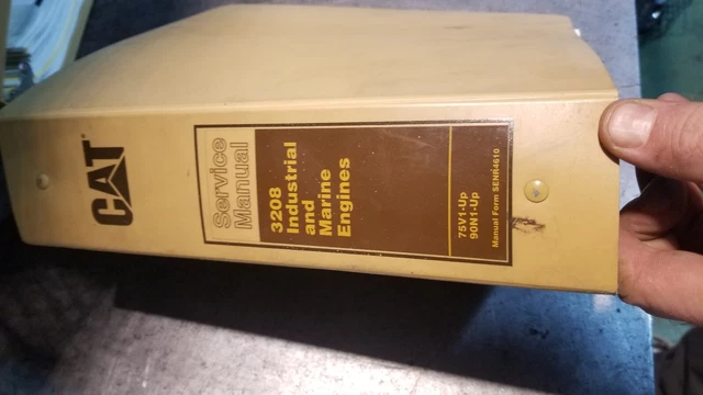 Caterpillar Cat Service Manual 3208 Industrial and Marine Engines SENR4610