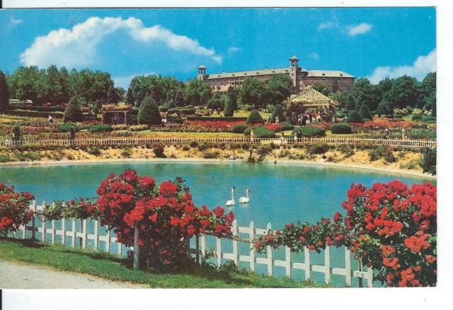 CG-167 PA, Hershey Chocolate Town Rose Gardens, Chrome Postcard Pennsylvania