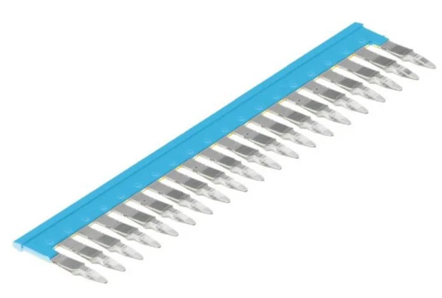 Weidmüller 1909100000 Connecteur transversal ZQV 4N/20 BL 32A bleu