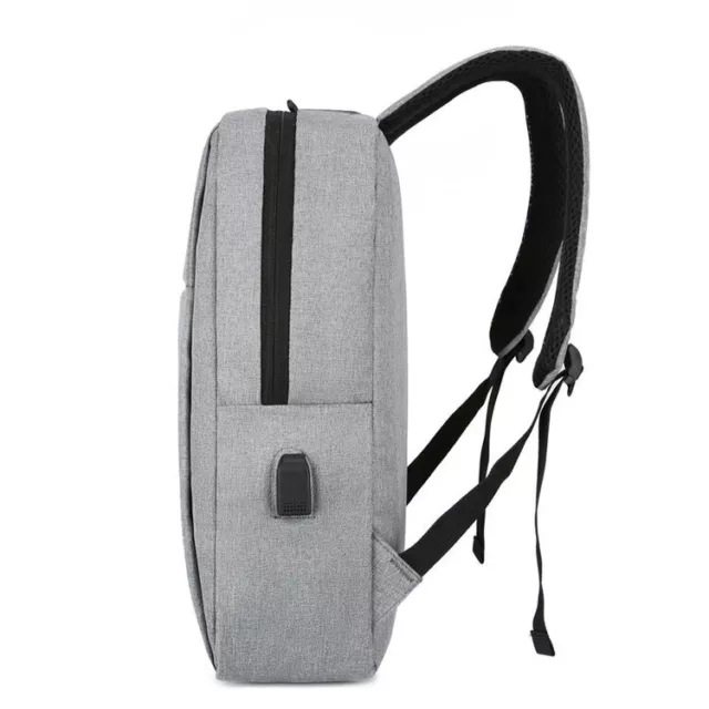 Laptop backpack case up to 15.6" USB charging port Anti Theft 3