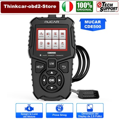 CDE MUCAR CDE500 Diagnosi Auto OBD2 Professionale Controllare il guasto del motore 