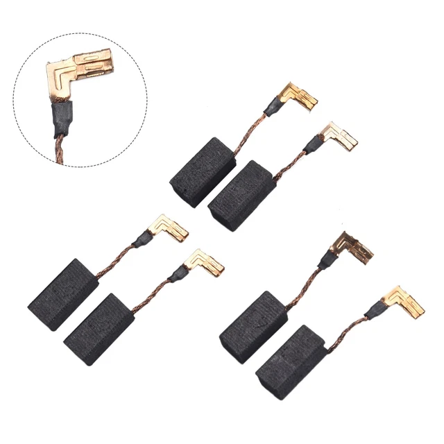Balais En Carbone 20x15x10x6mm Pour Moteur électrique - Perceuse, Meuleuse, Outillage, Générique