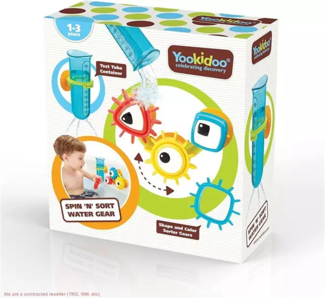 yookidoo spin n sort water gear5