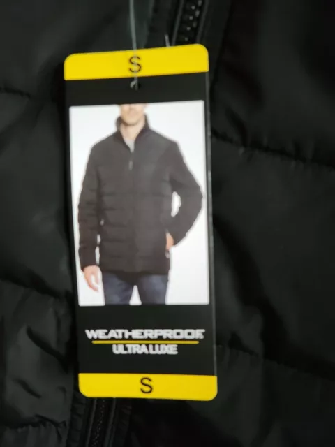 MENS WEATHERPROOF JACKET Ultra Luxe Coat Black Small $33.56 - PicClick