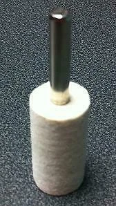Caswell CYLINDER FELT BOB - 3/4 WIDE X 1.5 HIGH