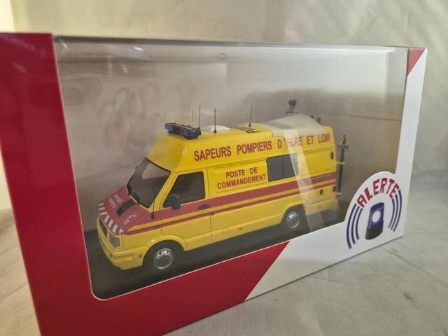 1:43 Alerte Iveco Fiat New Daily 50-18 Van Sdis 36 Pompiers 2019