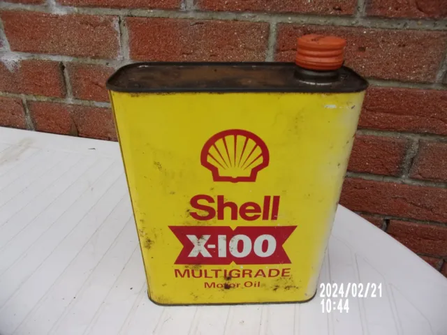 bidon d'huile ancien