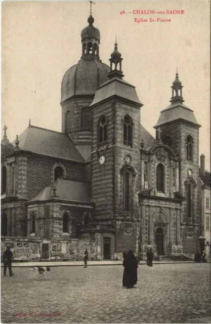 CPA CHALON-sur-SAONE Church of St. Peter (1190426)
