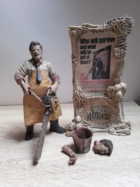 Movie Maniac Figur Leatherface aus TEXAS CHAINSAW MASSACRE